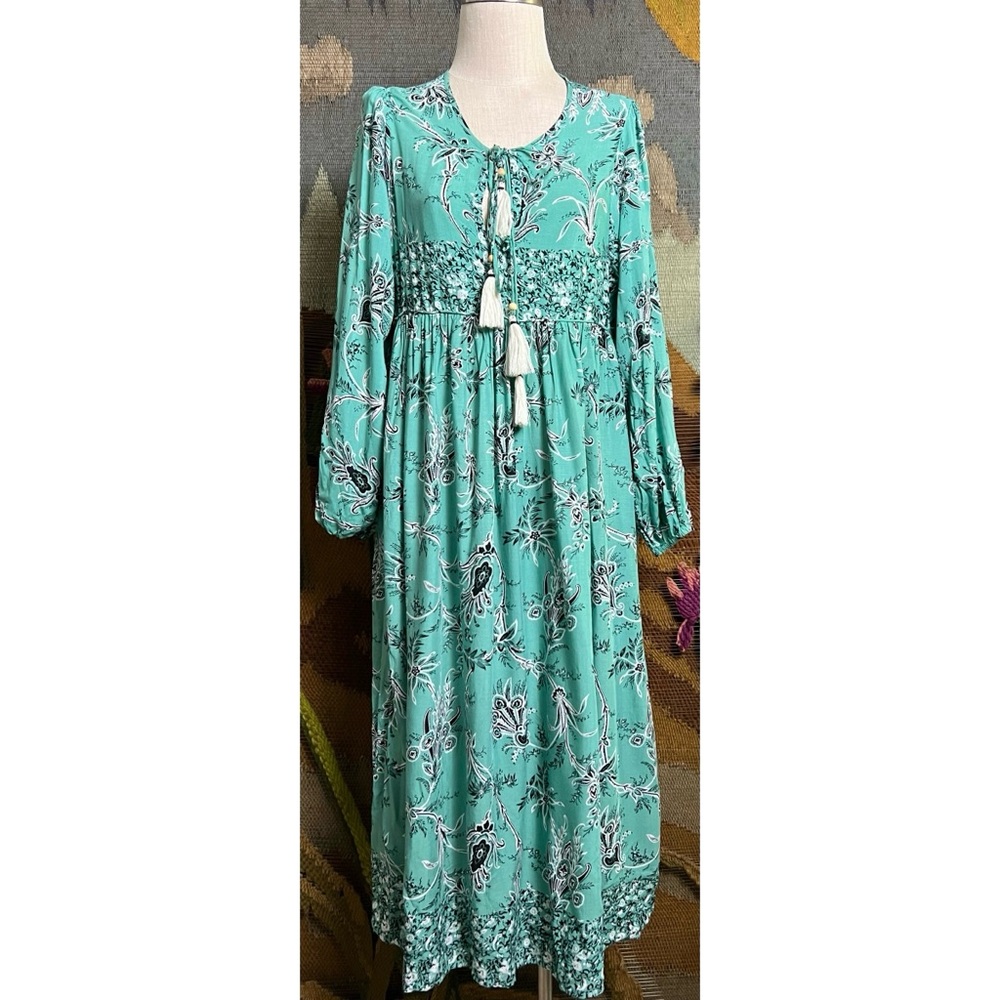 Paisley Maxi Dress L
